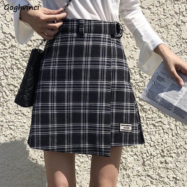 skirts women mini plaid skirt retro adjustable korean high waist trendy ladies casual all-match harajuku students office lady, Black
skirts women mini plaid skirt retro adjustable korean high waist trendy ladies casual all-match harajuku students office lady, Black