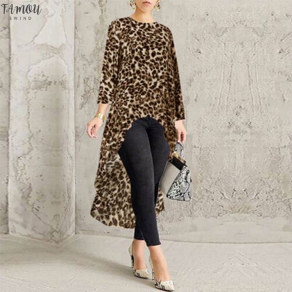 blouse women leopard print long sleeve clothes plus size shirt high low plus blouse mujer de moda 2020, White
blouse women leopard print long sleeve clothes plus size shirt high low plus blouse mujer de moda 2020, White
