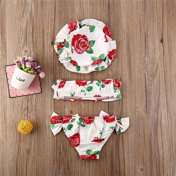 0-24m newborn infant kids baby girlsfloral swimsuit swimwear bathing beachwear suit bikini 3pcs set girl clothes outfits costume, White
0-24m newborn infant kids baby girlsfloral swimsuit swimwear bathing beachwear suit bikini 3pcs set girl clothes outfits costume, White