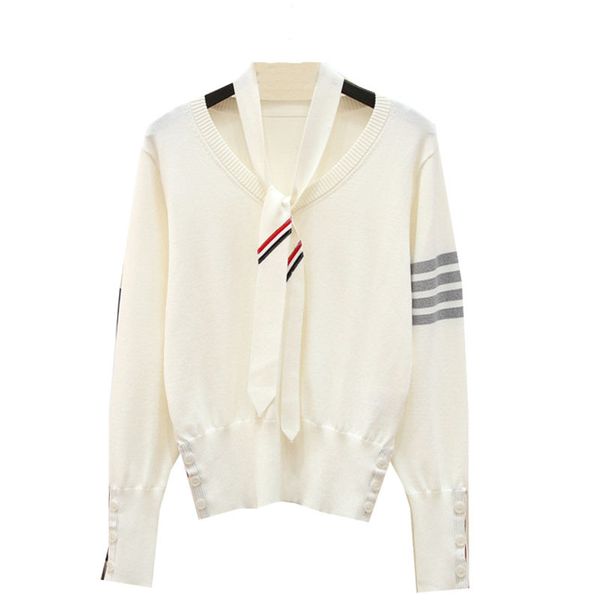 2020 new knitted sweater women sweater panelled long sleeve v-neck loose sweaters striped panelled pullover jacket pull solid, White;black
2020 new knitted sweater women sweater panelled long sleeve v-neck loose sweaters striped panelled pullover jacket pull solid, White;black