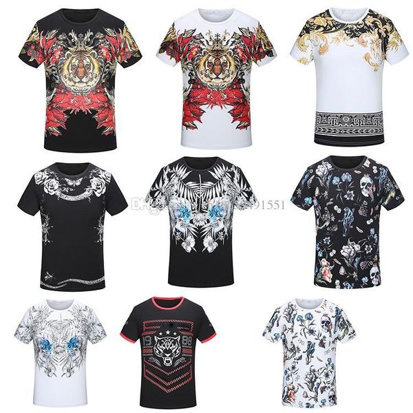 designer men's printing round neck t-shirts cotton leisure hip hop high-quality fashion women's short sleeve men's shorts, White;black
designer men's printing round neck t-shirts cotton leisure hip hop high-quality fashion women's short sleeve men's shorts, White;black