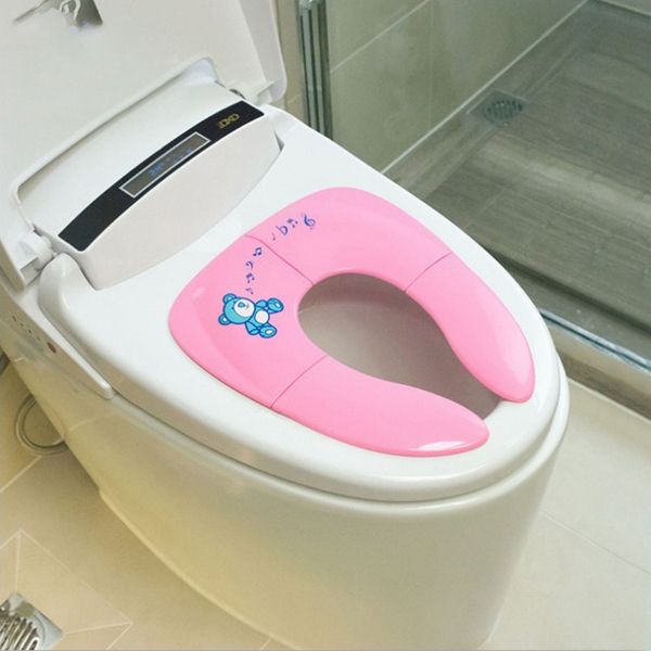 

Cute Cartoon Baby Travel Potty Children Urinal Trainer Kids Training Toilet Seat Covers Toddlers folding toilet safety toilet