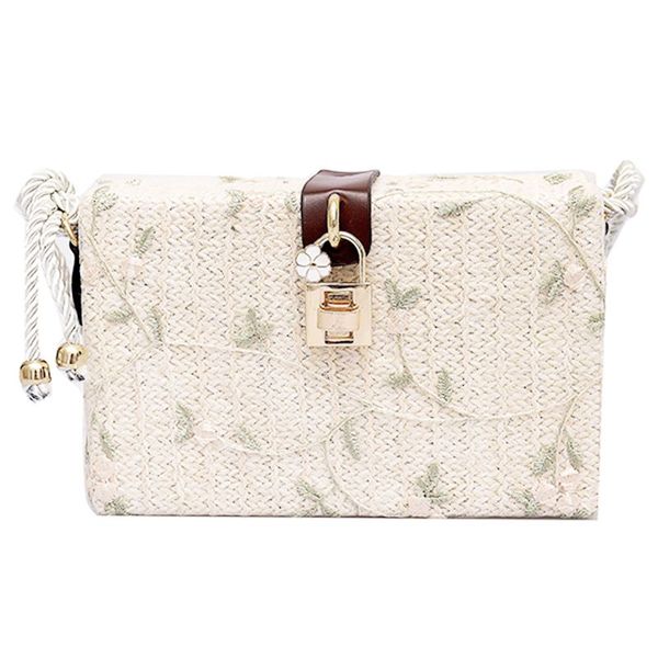 summer beach handbags women messenger bags square straw hand woven ladies crossbody bag shoulder bags white
summer beach handbags women messenger bags square straw hand woven ladies crossbody bag shoulder bags white