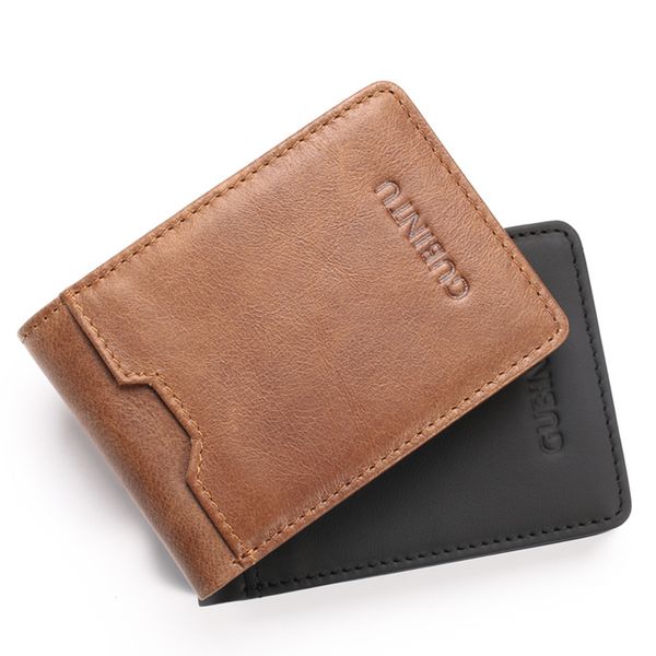 men fold over rfid protected wallet genuine cow leather purse card slots cowhide coins pocket cash pouches mens business gift, Red;black
men fold over rfid protected wallet genuine cow leather purse card slots cowhide coins pocket cash pouches mens business gift, Red;black