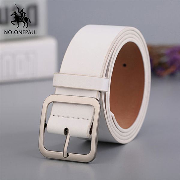 no.onepaul ladies elegant business leather belt punching decoration wild student trend jeans ing, Black;brown
no.onepaul ladies elegant business leather belt punching decoration wild student trend jeans ing, Black;brown