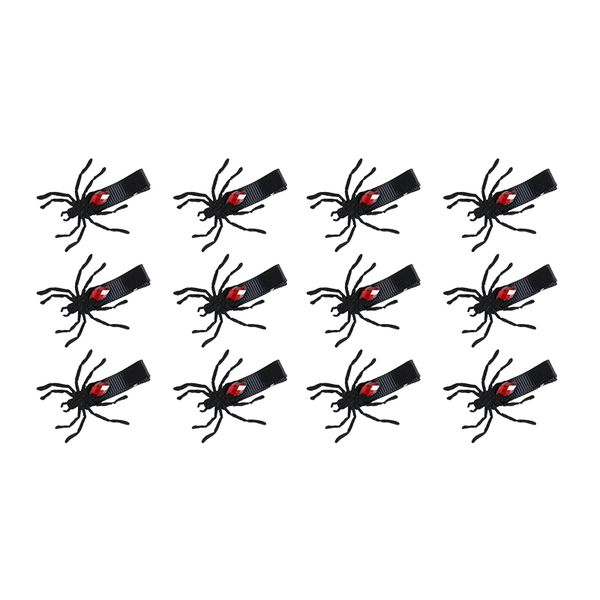girl gothic black spider hair clip red rhinestone halloween party makeup play accessories, Golden;white
girl gothic black spider hair clip red rhinestone halloween party makeup play accessories, Golden;white