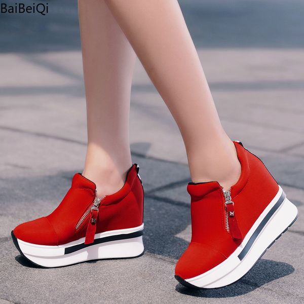 wedges women boots 2019 platform shoes women creepers slip on ankle boots fashion flats casual woman botas shoes mujer zapatos, Black
wedges women boots 2019 platform shoes women creepers slip on ankle boots fashion flats casual woman botas shoes mujer zapatos, Black