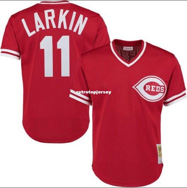 mitchell & ness 1990 cincinnati #11 barry larkin practice mesh jersey red throwbacks mens stitched baseball jerseys, Black;blue
mitchell & ness 1990 cincinnati #11 barry larkin practice mesh jersey red throwbacks mens stitched baseball jerseys, Black;blue