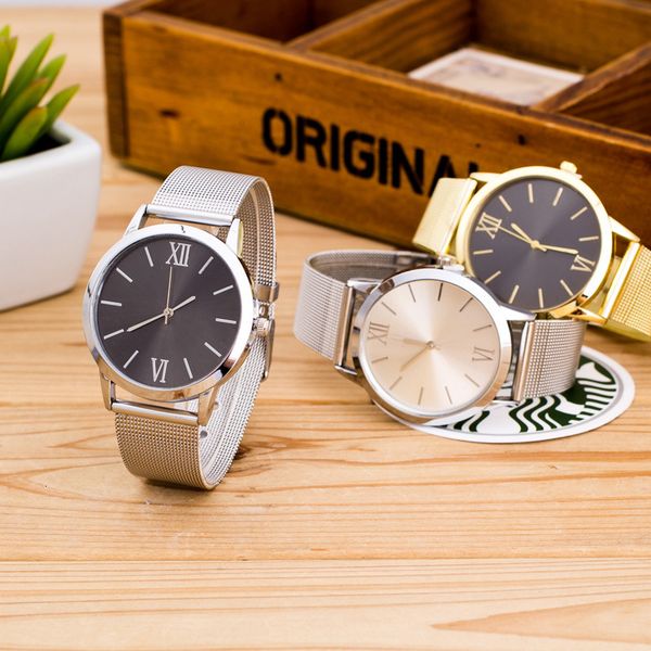 2019 fashion gold mesh belt ladies watch geneva mesh belt watch couple steel belt watch ing, Slivery;brown
2019 fashion gold mesh belt ladies watch geneva mesh belt watch couple steel belt watch ing, Slivery;brown
