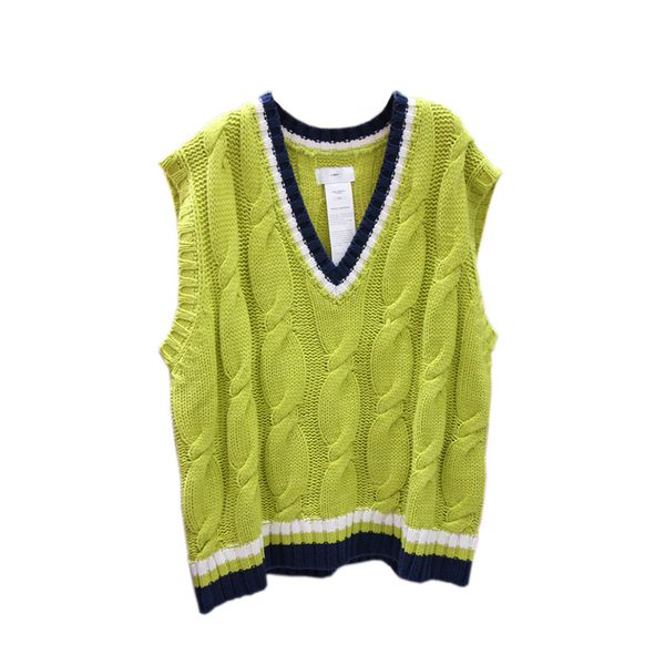 korea 2019 autumn winter new v-neck sleeveless pattern color matching knitted vest jacket female sweater harajuku, Black;white
korea 2019 autumn winter new v-neck sleeveless pattern color matching knitted vest jacket female sweater harajuku, Black;white