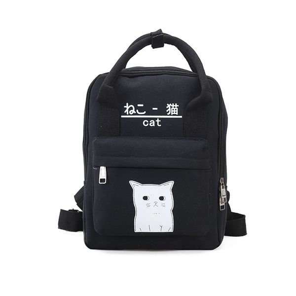 luminous kitty women backpack canvas fashion print school bag teenager girls backpack mochila sac a dos
luminous kitty women backpack canvas fashion print school bag teenager girls backpack mochila sac a dos