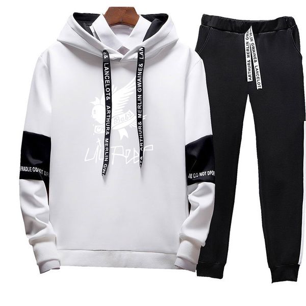 tracksuit hoodie 2pcs set sweatshirt men hip hop patchwork long sleeve pullover contrast hoodies sweatshirt hoodies men high quality, Gray
tracksuit hoodie 2pcs set sweatshirt men hip hop patchwork long sleeve pullover contrast hoodies sweatshirt hoodies men high quality, Gray