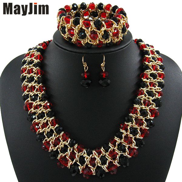 mayjim statement necklace 2017 fashion jewelry sets handmade beads chain crystal dubai jewelry sets vintage bijoux accessories, Silver
mayjim statement necklace 2017 fashion jewelry sets handmade beads chain crystal dubai jewelry sets vintage bijoux accessories, Silver