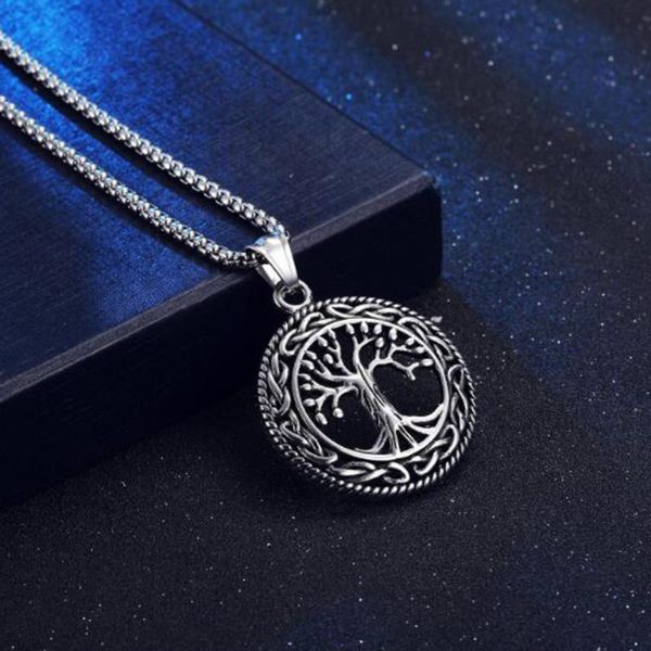 stainless steel nordic viking life of tree pendant necklace plant tree life necklace jewelry for men women, Silver
stainless steel nordic viking life of tree pendant necklace plant tree life necklace jewelry for men women, Silver