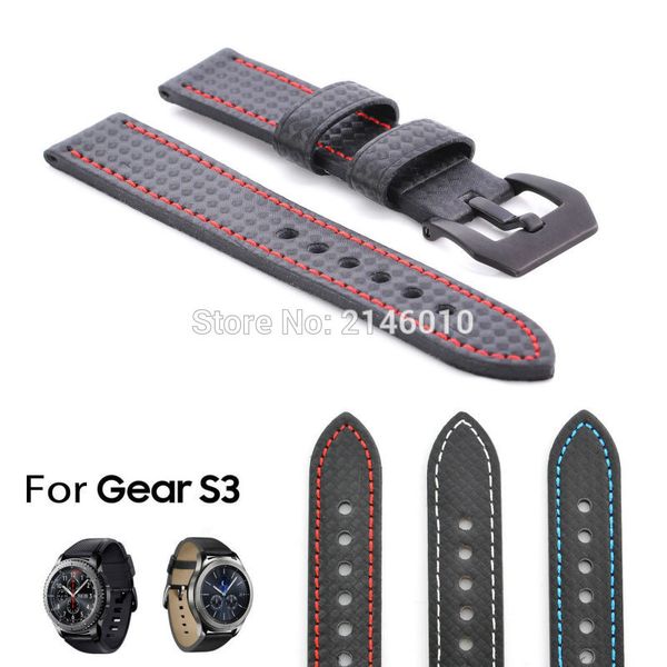 carbon fibre outdoor watch band strap for samsung gear s3 classic / frontier new 22mm, Black;brown
carbon fibre outdoor watch band strap for samsung gear s3 classic / frontier new 22mm, Black;brown