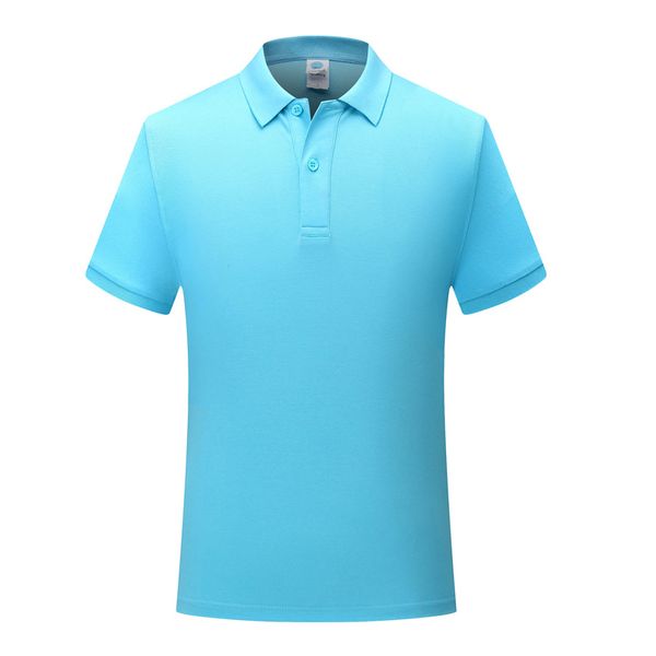 new classic solid color short-sleeved men and women with comfortable and breathable light blue polo shirt uniform sd-7911-173, Black
new classic solid color short-sleeved men and women with comfortable and breathable light blue polo shirt uniform sd-7911-173, Black