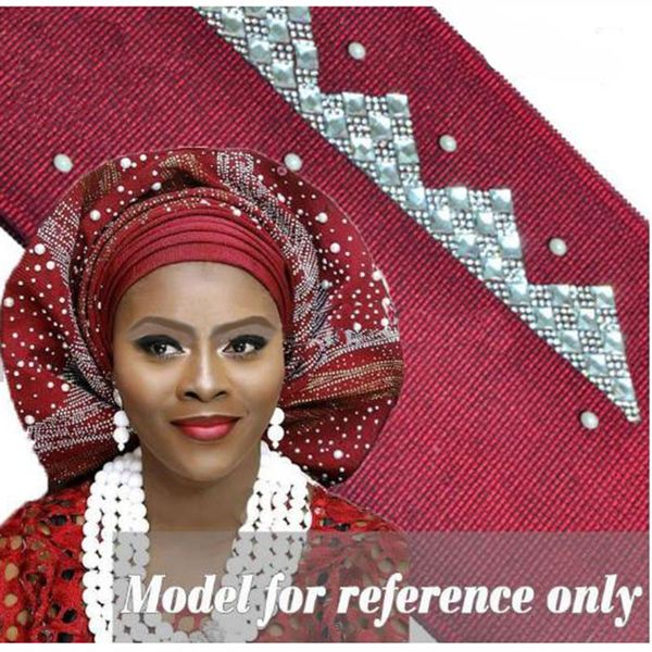 the african sego gele headtie 2pcs/pack for party and wedding multi colors selling h170604, Black;white
the african sego gele headtie 2pcs/pack for party and wedding multi colors selling h170604, Black;white