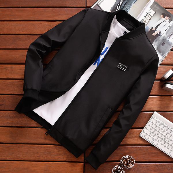 greatino 2019 new spring mens jackets black solid plus velvet windbreaker male baseball bomber jackets js-2, Black;brown
greatino 2019 new spring mens jackets black solid plus velvet windbreaker male baseball bomber jackets js-2, Black;brown