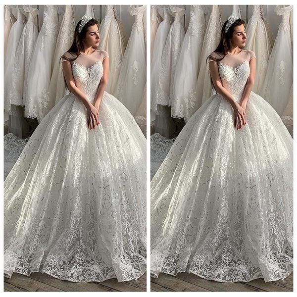 vestidos de mariage new fashion 2020 lace wedding dresses garden chapel train bridal gowns formal garden luxurious wedding wear, White
vestidos de mariage new fashion 2020 lace wedding dresses garden chapel train bridal gowns formal garden luxurious wedding wear, White