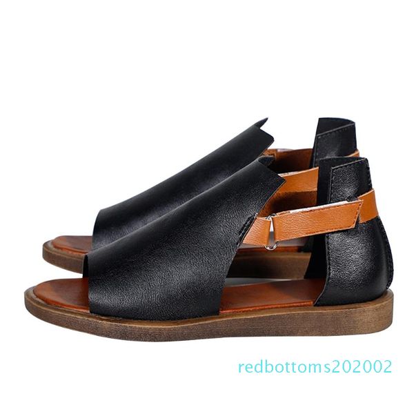 1pair solid party casual breathable women sandal non slip flat heel summer beach comfortable home open toe artificial pu r02, Black
1pair solid party casual breathable women sandal non slip flat heel summer beach comfortable home open toe artificial pu r02, Black