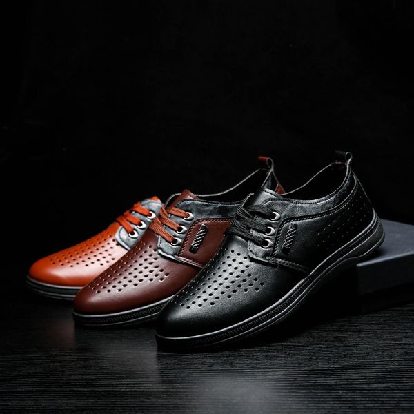 new fashion men genuine pu leather shoes lace up anti slip heels casual footwear for male size 39-44 oxfords men casual shoes, Black
new fashion men genuine pu leather shoes lace up anti slip heels casual footwear for male size 39-44 oxfords men casual shoes, Black