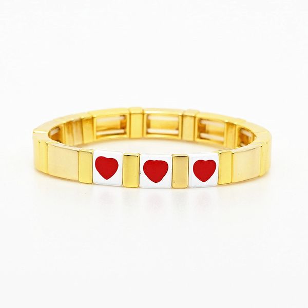 shinus tile bracelet women heart pulseras mujer women enamel beads heart bracelets jewelry summer beach factory outlet customize, Golden;silver
shinus tile bracelet women heart pulseras mujer women enamel beads heart bracelets jewelry summer beach factory outlet customize, Golden;silver