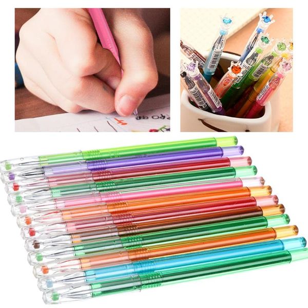 6pcs/ 12pcs 0.5mm colorful gel pen candy colors gel pen set school supplies colored diamond heads pens student stationery
6pcs/ 12pcs 0.5mm colorful gel pen candy colors gel pen set school supplies colored diamond heads pens student stationery