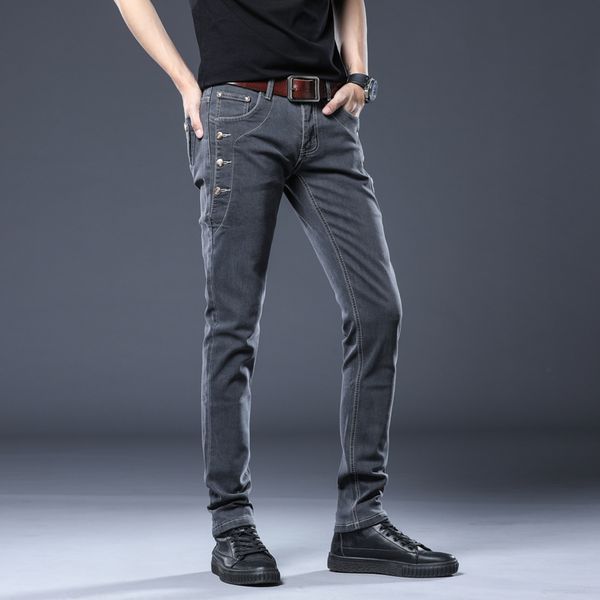 browon brand new denim jeans men hip hop незначительные натяжные jeans mid талия полная длина молодые моды карандаш pant высокого качества, Blue
browon brand new denim jeans men hip hop незначительные натяжные jeans mid талия полная длина молодые моды карандаш pant высокого качества, Blue