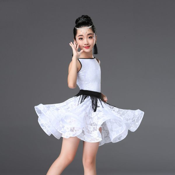 lace standard ballroom dancing dresses for kids competition latin dancewear practice dancing dress stage performance costumes, Black;red
lace standard ballroom dancing dresses for kids competition latin dancewear practice dancing dress stage performance costumes, Black;red