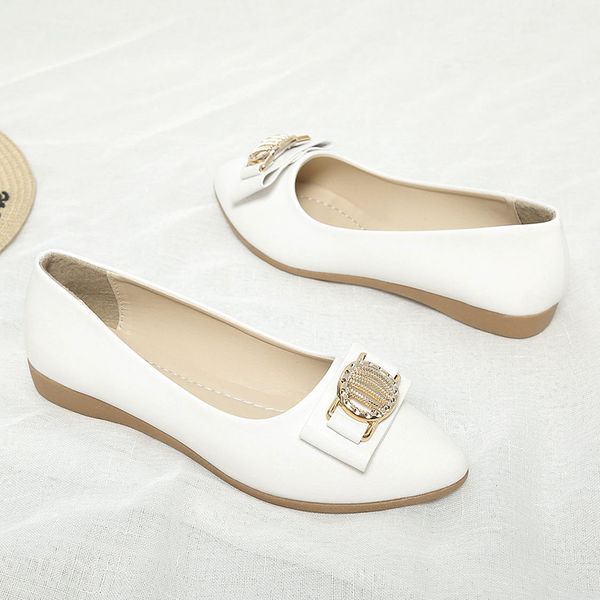 special leather women ballet flat mom shoes with women's slip-on soft metal decoration boat shoes women flats u19-01, Black
special leather women ballet flat mom shoes with women's slip-on soft metal decoration boat shoes women flats u19-01, Black