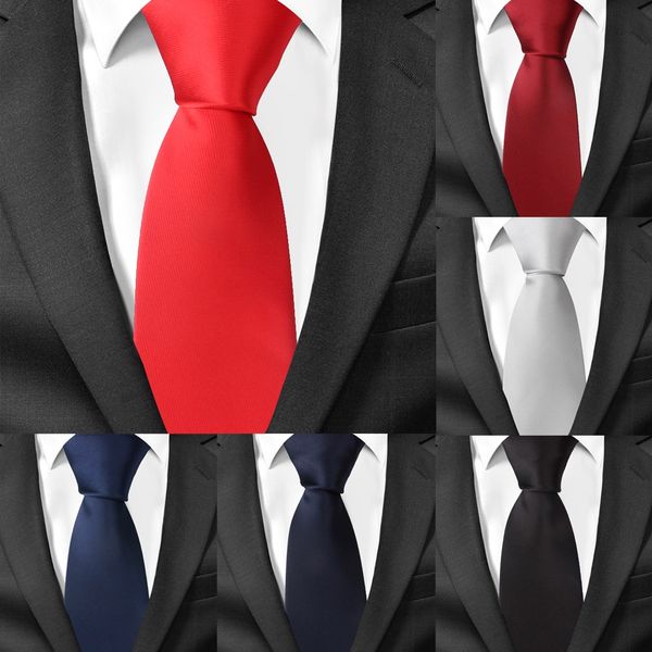 classic satin neck ties for men casual suits tie gravatas solid black mens neckties for business 7.5 cm width wedding men ties, Black;blue
classic satin neck ties for men casual suits tie gravatas solid black mens neckties for business 7.5 cm width wedding men ties, Black;blue