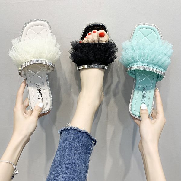 low beach shoes woman's slippers lace slides jelly flip flops fashion sabot 2020 summer glitter flat pu fabric basic, Black
low beach shoes woman's slippers lace slides jelly flip flops fashion sabot 2020 summer glitter flat pu fabric basic, Black