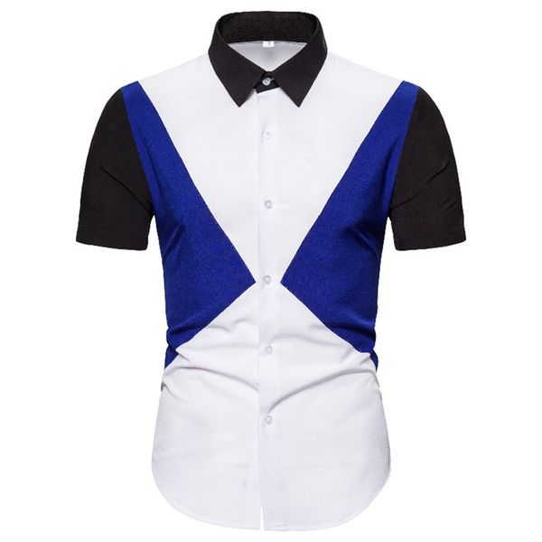 mens patckwork designer polos summer men contrast color lapel neck tees man short sleeve fashion casual, White;black
mens patckwork designer polos summer men contrast color lapel neck tees man short sleeve fashion casual, White;black
