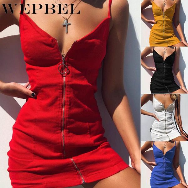 wepbel summer women's v-neck high waist tight skirt casual sleeveless zipper sling dress package hip dress, Black;gray
wepbel summer women's v-neck high waist tight skirt casual sleeveless zipper sling dress package hip dress, Black;gray