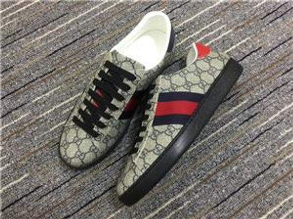 new fashion men and women casual shoes luxury design sneakers shoes leather bee embroidery ing, Black
new fashion men and women casual shoes luxury design sneakers shoes leather bee embroidery ing, Black