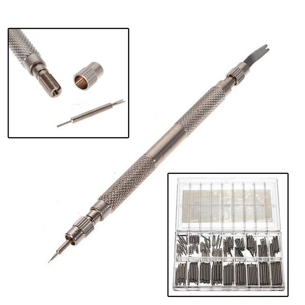 urijk 360pcs 18 sizes 8-25mm stainless steel watch band spring bars link pins with strap link pin remover kit
urijk 360pcs 18 sizes 8-25mm stainless steel watch band spring bars link pins with strap link pin remover kit