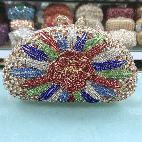 new fashion flower crystal clutch handbag and purse female crystals diamond clutches women evening bag for wedding handmades
new fashion flower crystal clutch handbag and purse female crystals diamond clutches women evening bag for wedding handmades