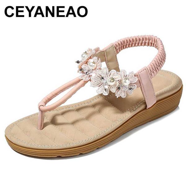 ceyaneaobohemia women flat shoes open toe pearl chain t-type kawaii ladies casual comfortable toe clip shoes flower beads roman, Black
ceyaneaobohemia women flat shoes open toe pearl chain t-type kawaii ladies casual comfortable toe clip shoes flower beads roman, Black