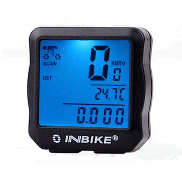 inbike waterproof bicycle cycling bike computer speedometer odometer lcd backlight light
inbike waterproof bicycle cycling bike computer speedometer odometer lcd backlight light