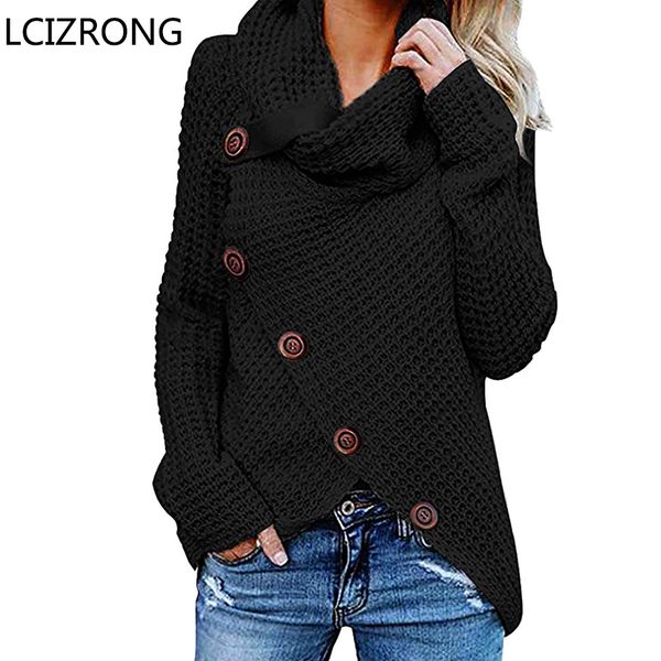 fashion solid scarf collar sweaters women casual irregular plus size pullovers black slim knitted female, White;black
fashion solid scarf collar sweaters women casual irregular plus size pullovers black slim knitted female, White;black
