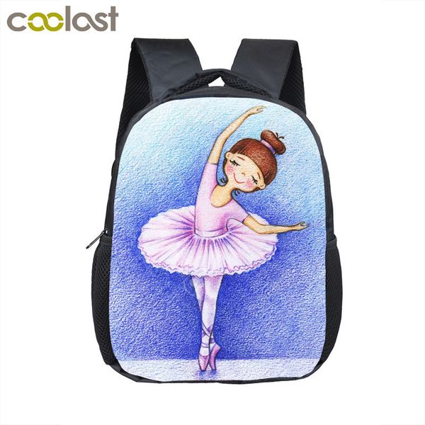 cartoon ballet dancing girl small children school kindergarten backpack baby mini toddler bags kids book bag y190529
cartoon ballet dancing girl small children school kindergarten backpack baby mini toddler bags kids book bag y190529