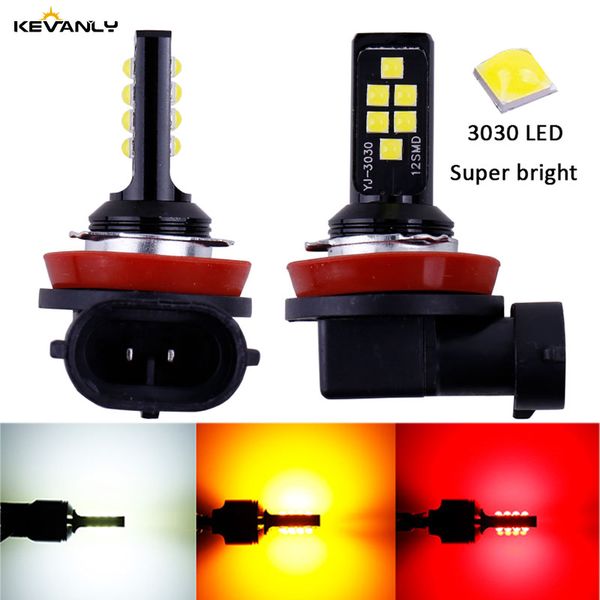 2pcs car h8 h11 led bulbs car fog lights driving 12 smd 3030 led tail lamp light parking 12v auto 6000k white/amber/red
2pcs car h8 h11 led bulbs car fog lights driving 12 smd 3030 led tail lamp light parking 12v auto 6000k white/amber/red