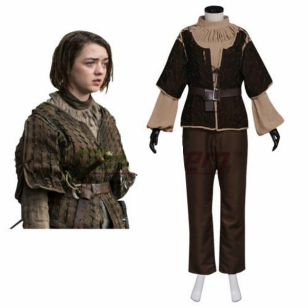 game of thrones arya stark cosplay costume women's costume, Black;red 
game of thrones arya stark cosplay costume women's costume, Black;red