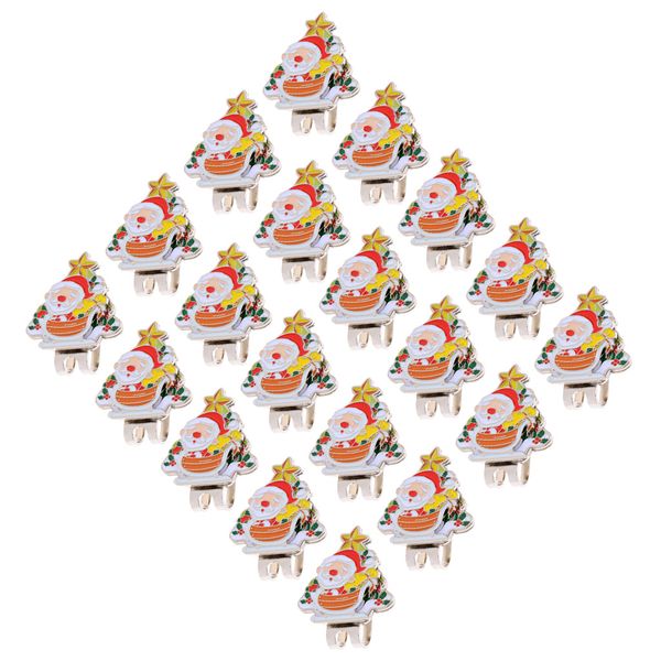 20 pieces/set sturdy santa claus magnetic golf ball marker clip on golf cap visor christmas gifts
20 pieces/set sturdy santa claus magnetic golf ball marker clip on golf cap visor christmas gifts