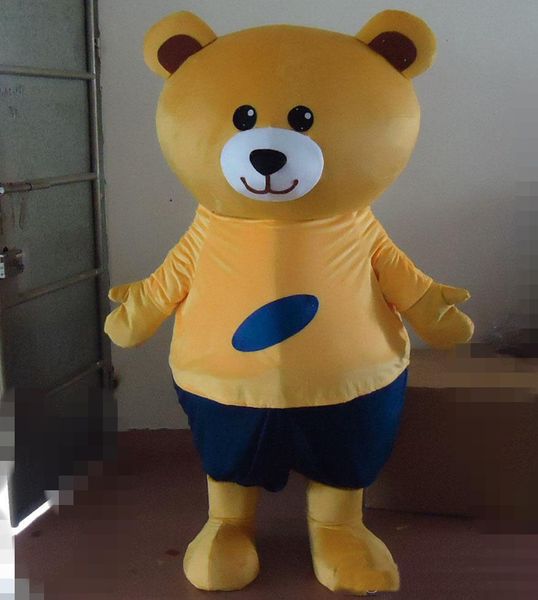 2019 factory sale a brown bear mascot costume with orange shirt and black pant for sale, Red;yellow
2019 factory sale a brown bear mascot costume with orange shirt and black pant for sale, Red;yellow