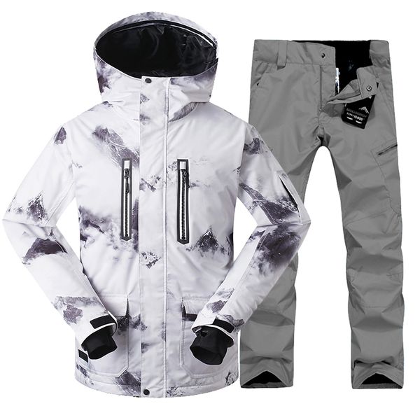 2018 gsou snow men ski jacket men ski suit + pants snowboard jacket winter male sports suits set ing
2018 gsou snow men ski jacket men ski suit + pants snowboard jacket winter male sports suits set ing