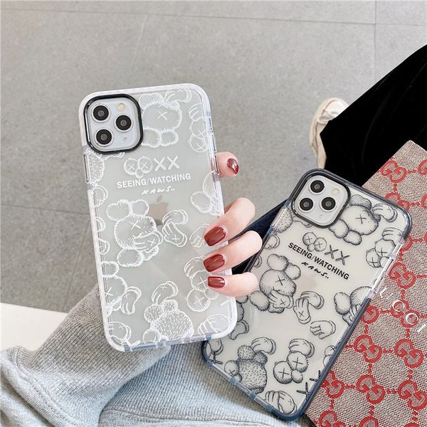luxury designer silicone transparent cover phone case for iphone 11 pro x xs max xr 7 8 plus fashion brand soft cover funda
luxury designer silicone transparent cover phone case for iphone 11 pro x xs max xr 7 8 plus fashion brand soft cover funda