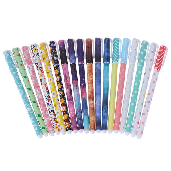6pcs/lot color gel pen cartoon starry star sweet floral colored pens 0.38mm ballpoint stationery office school supplies
6pcs/lot color gel pen cartoon starry star sweet floral colored pens 0.38mm ballpoint stationery office school supplies
