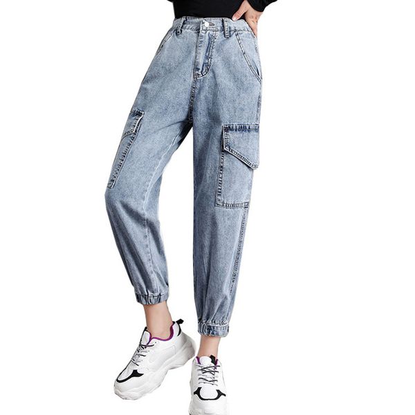 plus size 4xl loose high waist boyfriend jeans for women casual denim harem pants pantalon femme streetwear women jeans c6170, Blue
plus size 4xl loose high waist boyfriend jeans for women casual denim harem pants pantalon femme streetwear women jeans c6170, Blue