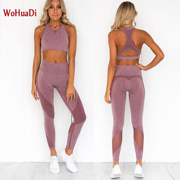 wohuadi 2 шт. йога наборы сексуальные женщины марля лоскутное спортивная одежда бюстгальтер леггинсы плотно фитнес спортивный костюм женский
wohuadi 2 шт. йога наборы сексуальные женщины марля лоскутное спортивная одежда бюстгальтер леггинсы плотно фитнес спортивный костюм женский